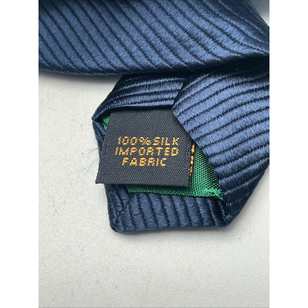 NWT Van Huesen Wrinkle Free Blue Dress Shirt XL 17 32/33 Tommy Hilfiger Silk Tie - Picture 6 of 8